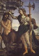 Sandro Botticelli pallade e il centauro Spain oil painting artist